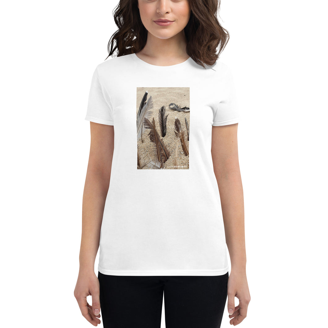 Women's short sleeve t-shirt ComeBeyond Art Photography